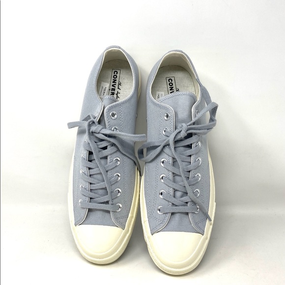 Converse Chuck 70 Shoes Men's Low Top Wolf Grey Canvas Size Sneakers 160496C - Picture 5 of 10